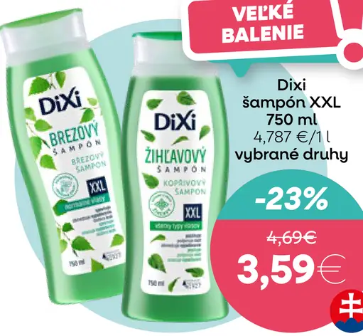 Dixi šampón XXL