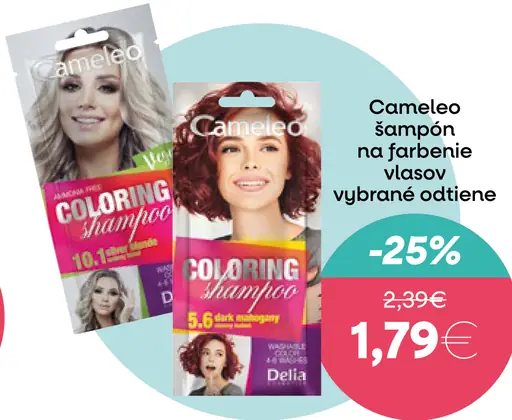 Cameleo šampón na farbenie vlasov
