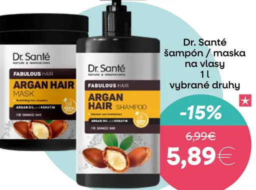 Dr. Santé šampón / maska na vlasy