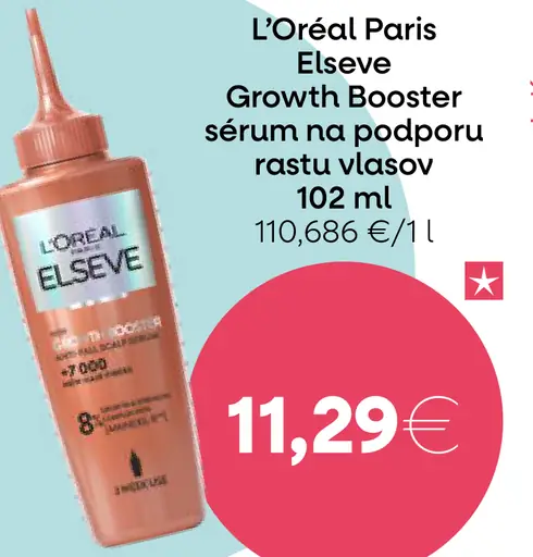 L'Oréal Paris Elseve Growth Booster sérum na podporu rastu vlasov