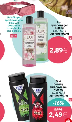 Lux sprchový gél