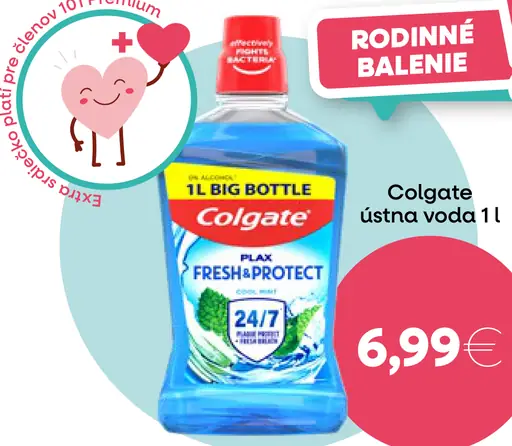 Colgate ústna voda