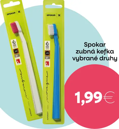 Spokar zubná kefka