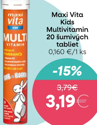 Maxi Vita Kids Multivitamín