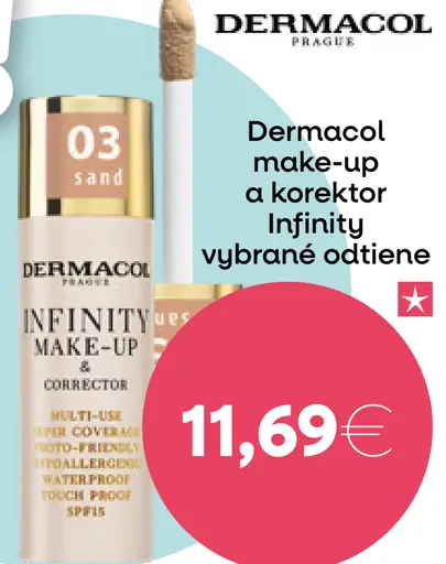 Dermacol make-up a korektor Infinity