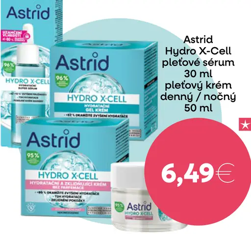 Astrid Hydro X-Cell pleťové sérum denný / nočný