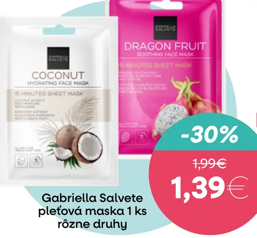 Gabriella Salvete pleťová maska