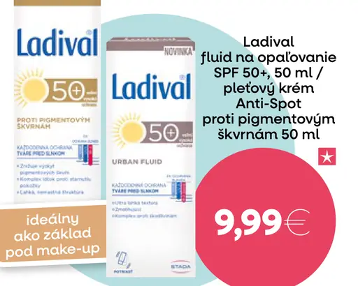 Ladival fluid na opaľovanie SPF 50+