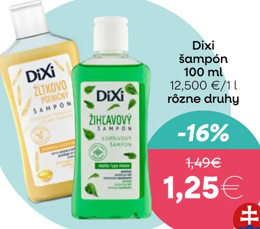 Dixi Žihľavový šampón