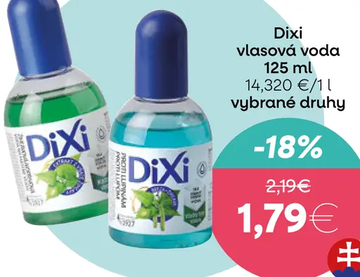 Dixi vlasová voda