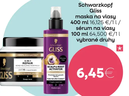 Schwarzkopf Gliss maska