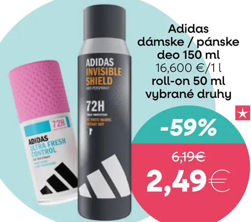 Adidas pánske / dámske deo