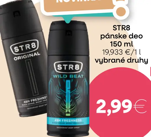 STR8 pánske deo