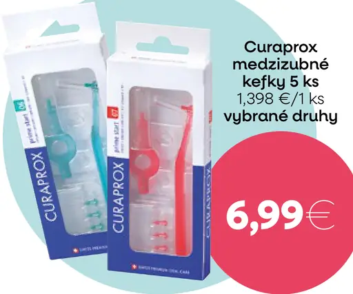 Curaprox medzizubné kefky