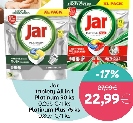 Jar All in 1 Platinum tablety