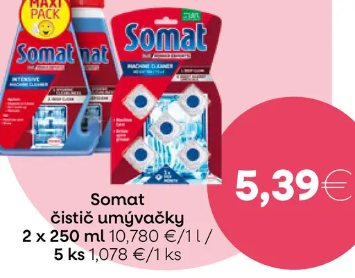 Somat čistič umývačky