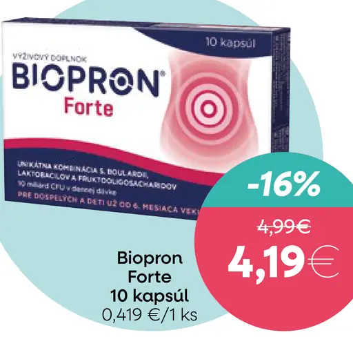 Biopron Forte 10 kapsúl