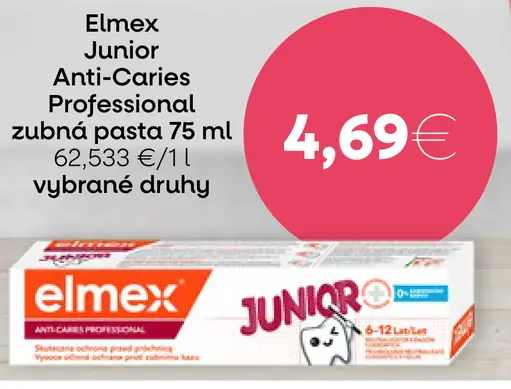 Elmex Anti-Caries Professional Junior zubná pasta