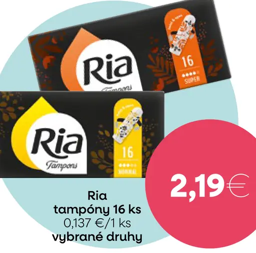 Ria tampóny
