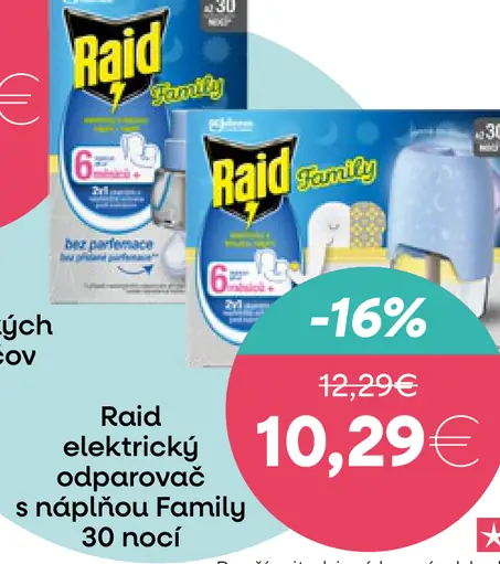 Raid Náplň do elektrického odparovača