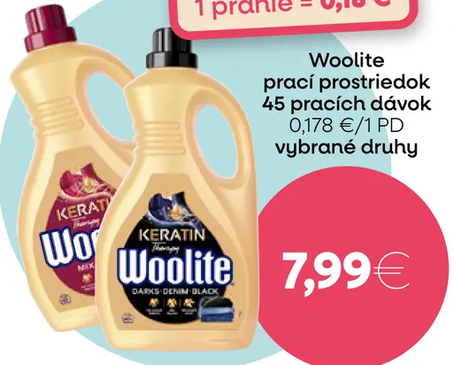 Woolite tekutý prací prostriedok