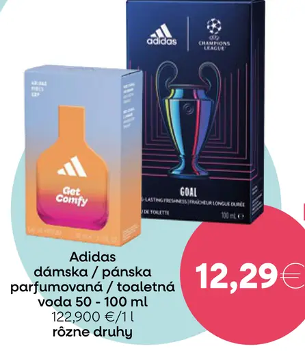 Adidas dámska / pánska parfémovaná / toaletná voda