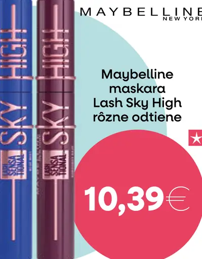 Maybelline maskara Lash Sky High