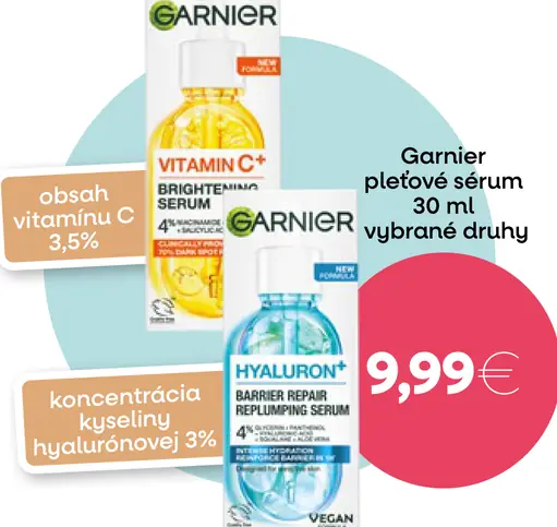 Garnier pleťové sérum