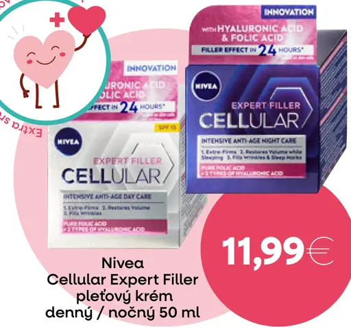 Nivea Cellular Expert Filler pleťový krém