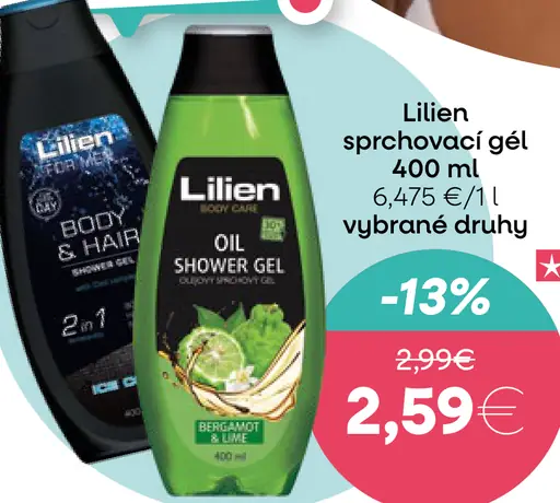 Lilien sprchový gél