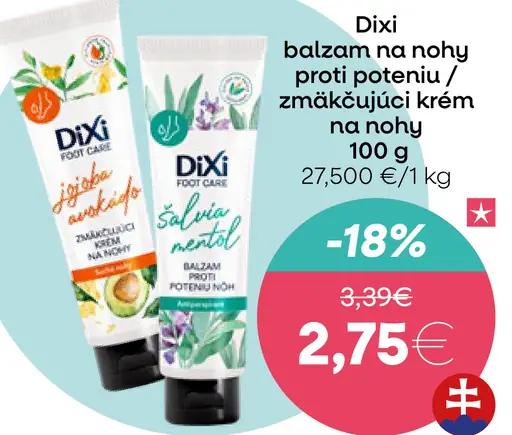 Dixi balzam na nohy