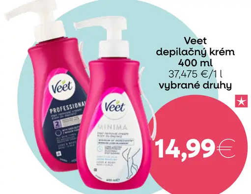 Veet depilačný krém