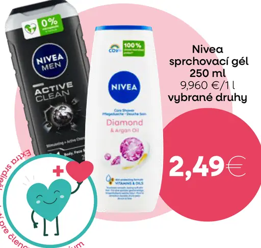 Nivea sprchovací gél