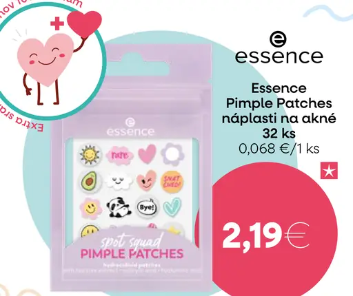 Essence Pimple Patches náplasti na akné 32 ks
