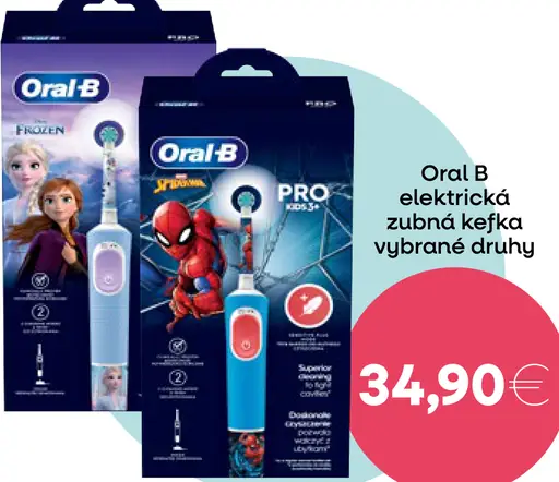Oral B elektrická zubná kefka