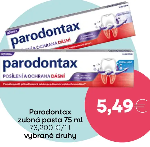 Parodontax zubná pasta