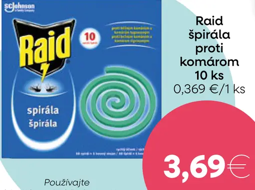Raid Špirála proti komárom