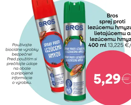 Bros sprej proti lezúcemu hmyzu