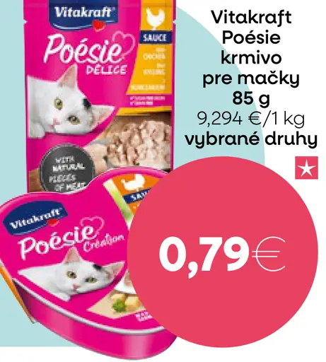 Vitakraft Poésie Délice kompletné krmivo pre dospelé mačky