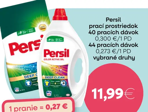 Persil prací prostriedok