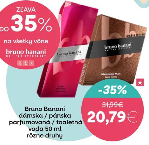 Bruno Banani dámska / pánska parfumovaná / toaletná voda