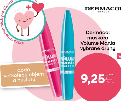 Dermacol maskara Volume Mania