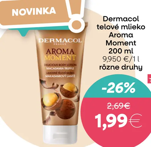 Dermacol telové mlieko Aroma Moment