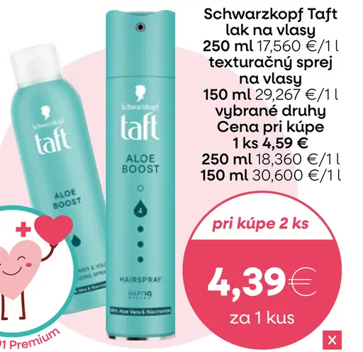 Schwarzkopf Taft lak na vlasy