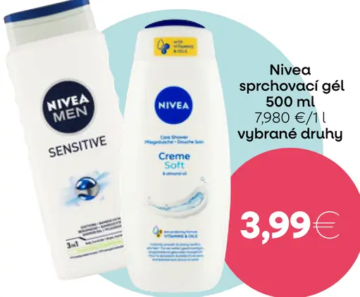 Nivea sprchovací gél