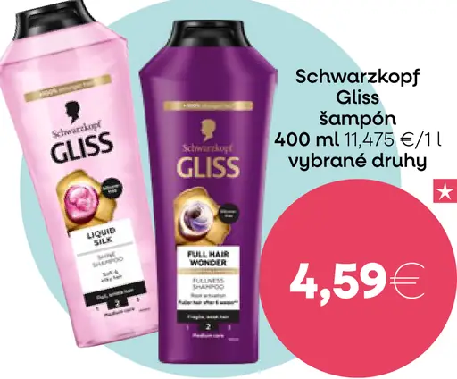 Schwarzkopf Gliss šampón
