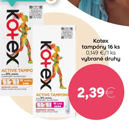 Kotex Tampóny