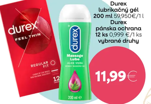 Durex lubrikačný gél