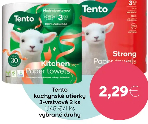 Tento kuchynské utierky