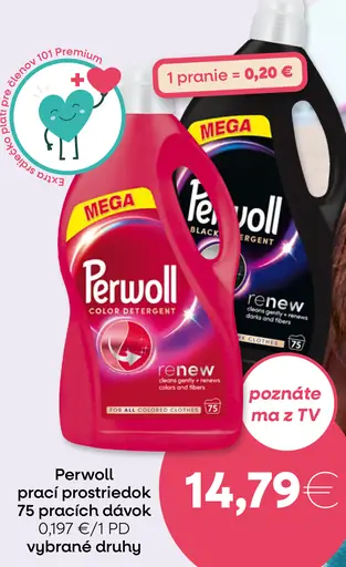 Perwoll prací prostriedok